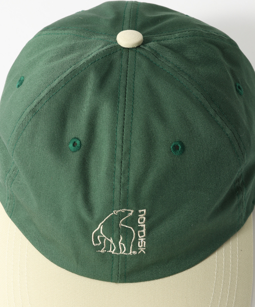 NORDISK（ノルディスク）の「【NORDISK / ノルディスク】BEAR EMBROIDERY 6PANEL CAP（キャップ・メンズ・ブラック/ベージュ/グリーン・FREE）」の11枚目の写真