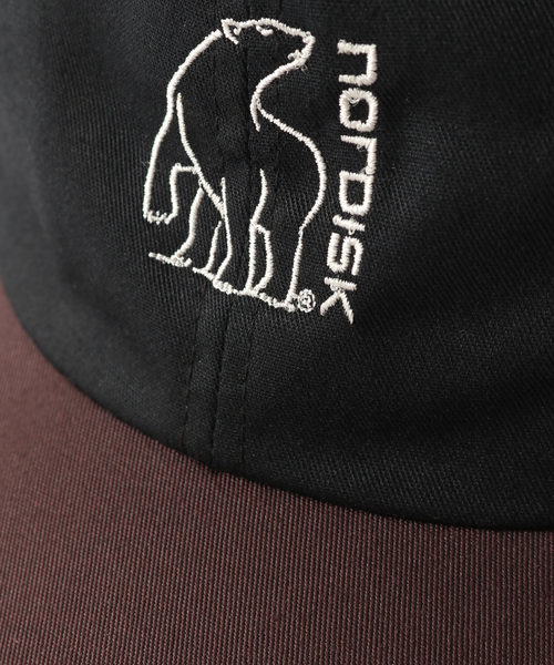 NORDISK（ノルディスク）の「【NORDISK / ノルディスク】BEAR EMBROIDERY 6PANEL CAP（キャップ・メンズ・ブラック/ベージュ/グリーン・FREE）」の6枚目の写真