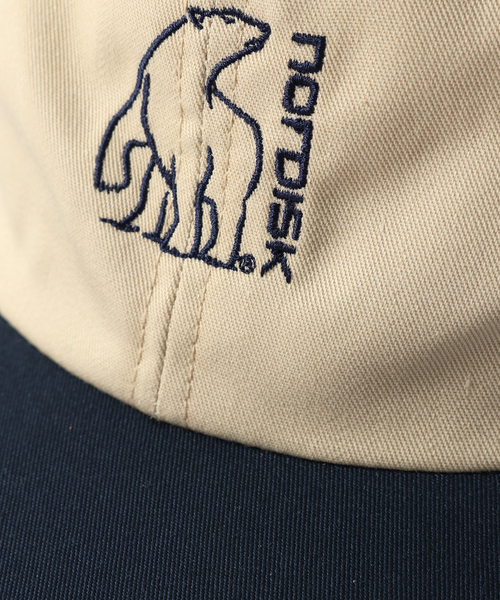 NORDISK（ノルディスク）の「【NORDISK / ノルディスク】BEAR EMBROIDERY 6PANEL CAP（キャップ・メンズ・ブラック/ベージュ/グリーン・FREE）」の16枚目の写真