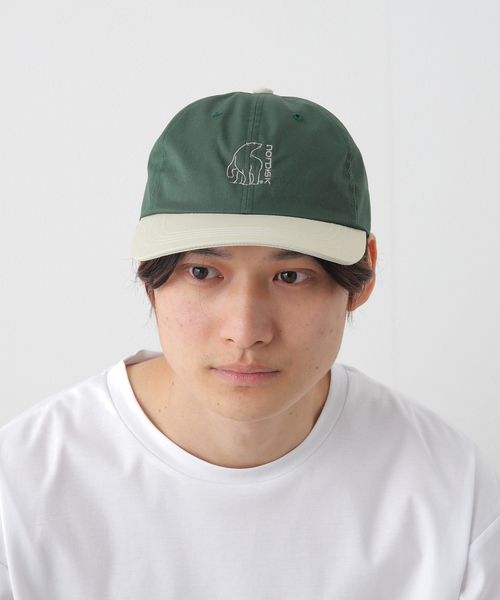 NORDISK（ノルディスク）の「【NORDISK / ノルディスク】BEAR EMBROIDERY 6PANEL CAP（キャップ・メンズ・ブラック/ベージュ/グリーン・FREE）」の19枚目の写真