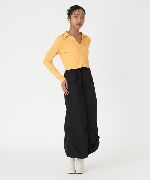 Levi's(リーバイス)の「リーバイス/Levi's コンバーチブル カーゴ スカート ブラック(スカート・レディース・ブラック・28inch/24inch/25inch/26inch/27inch/23inch)」の5枚目の写真