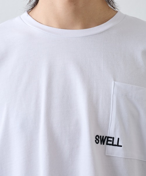 COLONY 2139（コロニートゥーワンスリーナイン）の「さがら刺繍半袖T（Tシャツ/カットソー・メンズ・ブラック/ホワイト・MEDIUM/LARGE）」の10枚目の写真