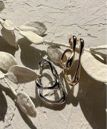 3-ROUGH DOUBLE EARCUFF/ダブル イヤーカフ【LULKA-ルールカ-】