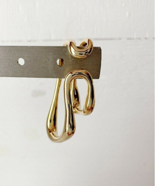 CALIFORNIA OUTFITTERS（カリフォルニア アウトフィッターズ）の「3-ROUGH DOUBLE EARCUFF/ダブル イヤーカフ【LULKA-ルールカ-】（イヤーカフ・レディース・シルバー/ゴールド・FREE）」の9枚目の写真