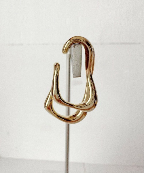 CALIFORNIA OUTFITTERS（カリフォルニア アウトフィッターズ）の「3-ROUGH DOUBLE EARCUFF/ダブル イヤーカフ【LULKA-ルールカ-】（イヤーカフ・レディース・シルバー/ゴールド・FREE）」の10枚目の写真