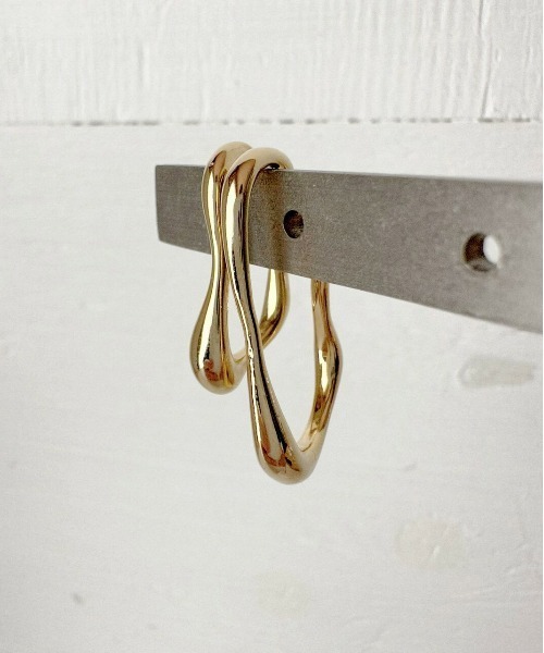 CALIFORNIA OUTFITTERS（カリフォルニア アウトフィッターズ）の「3-ROUGH DOUBLE EARCUFF/ダブル イヤーカフ【LULKA-ルールカ-】（イヤーカフ・レディース・シルバー/ゴールド・FREE）」の7枚目の写真