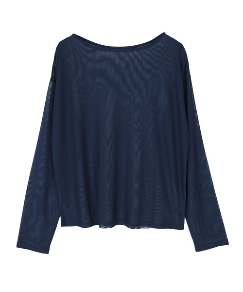 tシャツ 「追加3」シアーボートネックプルオーバー レディース 追加》シアーボートネックプルオーバー（Tシャツ／カットソー