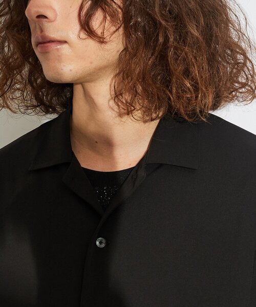 tk.TAKEO KIKUCHI（ティーケータケオキクチ）の「◆ムササビドルマンシャツ（シャツ/ブラウス・メンズ・ブラック/ネイビー/ライトベージュ・88）」の6枚目の写真