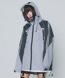 WEGO/【一部店限定】ポケットバイカラーウィンドブレーカー