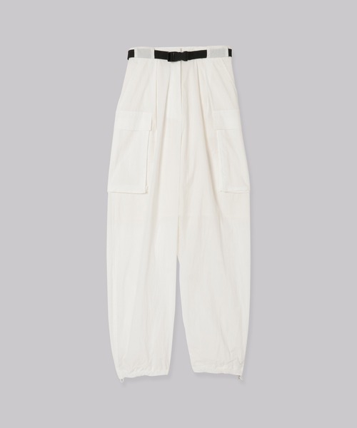 THINGS THAT MATTER（シングス ザット マター）の「THINGS THAT MATTER  VINTAGE TYPEWRITER WORK PANTS（カーゴパンツ・レディース・ラベンダー/イエロー/ブラック/ホワイト・1/2）」の5枚目の写真