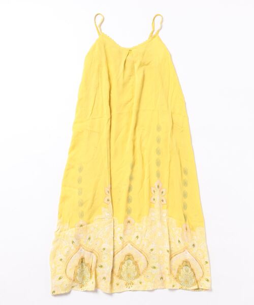 チャイハネ（チャイハネ）の「【チャイハネ】ジュピラキャミワンピース（ワンピース・レディース・ブラック/パープル/ホワイト/オレンジ/ターコイズブルー/イエロー/グリーン/ピンク・FREE）」の6枚目の写真