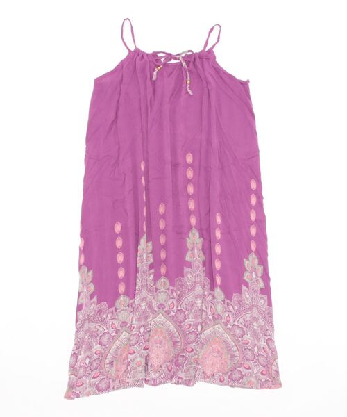 チャイハネ（チャイハネ）の「【チャイハネ】ジュピラキャミワンピース（ワンピース・レディース・ブラック/パープル/ホワイト/オレンジ/ターコイズブルー/イエロー/グリーン/ピンク・FREE）」の17枚目の写真