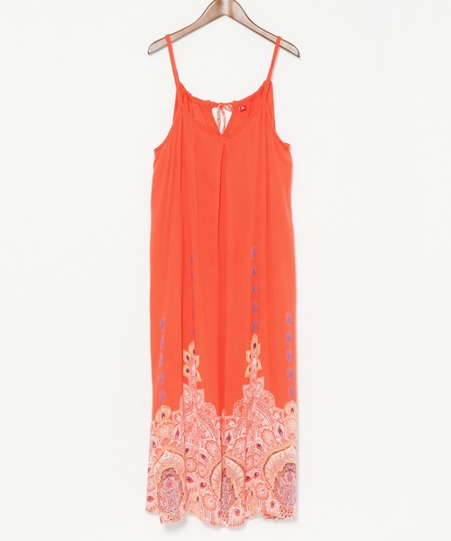 チャイハネ（チャイハネ）の「【チャイハネ】ジュピラキャミワンピース（ワンピース・レディース・ブラック/パープル/ホワイト/オレンジ/ターコイズブルー/イエロー/グリーン/ピンク・FREE）」の8枚目の写真