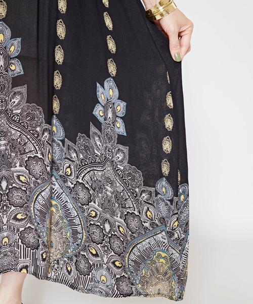 チャイハネ（チャイハネ）の「【チャイハネ】ジュピラキャミワンピース（ワンピース・レディース・ブラック/パープル/ホワイト/オレンジ/ターコイズブルー/イエロー/グリーン/ピンク・FREE）」の19枚目の写真