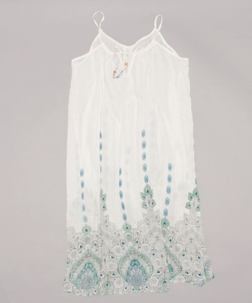 チャイハネ（チャイハネ）の「【チャイハネ】ジュピラキャミワンピース（ワンピース・レディース・ブラック/パープル/ホワイト/オレンジ/ターコイズブルー/イエロー/グリーン/ピンク・FREE）」の20枚目の写真