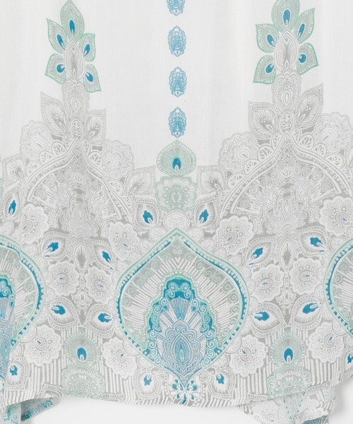 チャイハネ（チャイハネ）の「【チャイハネ】ジュピラキャミワンピース（ワンピース・レディース・ブラック/パープル/ホワイト/オレンジ/ターコイズブルー/イエロー/グリーン/ピンク・FREE）」の11枚目の写真