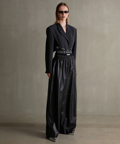 PRANK PROJECT(プランクプロジェクト)の「ロンパースジャケット / Rompers jacket(テーラードジャケット・レディース・グレー/ブラック・FREE)」の14枚目の写真