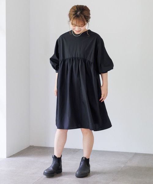 studio CLIP（スタディオクリップ）の「【低身長スタッフ企画/WEB限定】2WAY切り替えチュニック（チュニック・レディース・ブラック/その他1/その他2・FREE）」の11枚目の写真