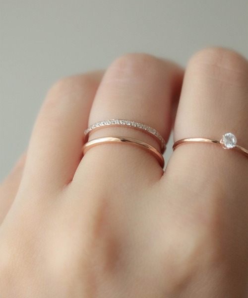 Zirconia Combi Ring 金属アレルギー対応 サージカルステンレス