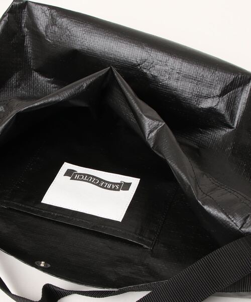 SABLE CLUTCH(セーブルクラッチ)の「2WAY SHOULDER TOTE - PE/DARK(ショルダー トートバッグ)(ショルダーバッグ・レディース・ブラック/オリーブ・ONE SIZE)」の7枚目の写真