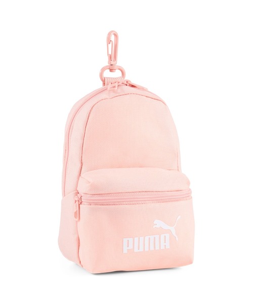 PUMA(プーマ)の「PUMA プーマ ユニセックス プーマ フェイズ ミニ バックパック 2L(バックパック/リュック・メンズ・ブラック/ピンク・フリー)」の2枚目の写真