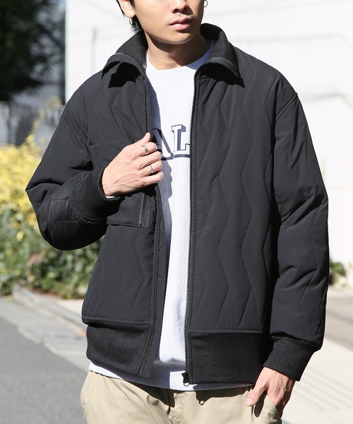 GERMAN TRAINER(ジャーマントレーナー)の「men's FUDGE 掲載アイテム!【SETUP7】German Military/Quilted Liner Jacket US LEVEL7(ミリタリージャケット・メンズ・ブラック/オリーブ・L/M)」の3枚目の写真
