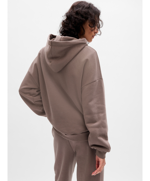 GAP(ギャップ)の「ヴィンテージソフト パーカー(パーカー・レディース・ライトグレー/ホワイト系その他/ブラウン系その他/ピンク/ブルー・XS/XL/M/L/XXS/S)」の8枚目の写真