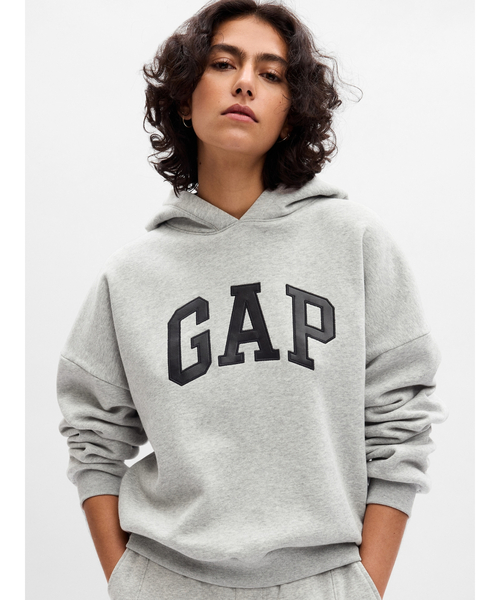 GAP(ギャップ)の「ヴィンテージソフト パーカー(パーカー・レディース・ライトグレー/ホワイト系その他/ブラウン系その他/ピンク/ブルー・XS/XL/M/L/XXS/S)」の11枚目の写真