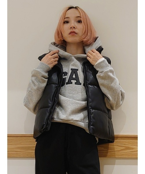 GAP(ギャップ)の「ヴィンテージソフト パーカー(パーカー・レディース・ライトグレー/ホワイト系その他/ブラウン系その他/ピンク/ブルー・XS/XL/M/L/XXS/S)」の15枚目の写真