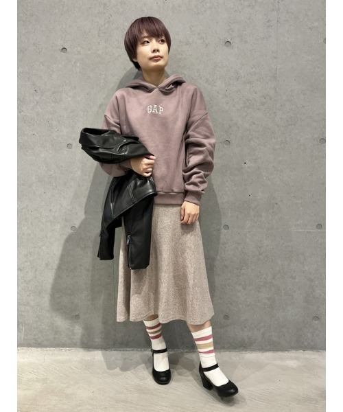 GAP(ギャップ)の「ヴィンテージソフト パーカー(パーカー・レディース・ライトグレー/ホワイト系その他/ブラウン系その他/ピンク/ブルー・XS/XL/M/L/XXS/S)」の17枚目の写真