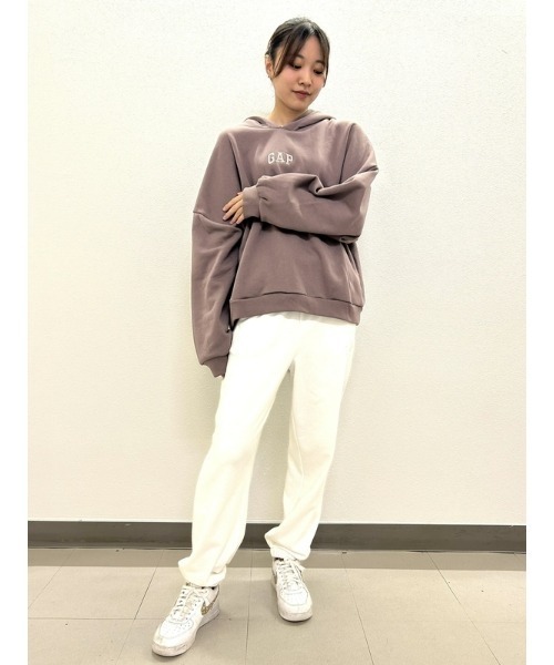 GAP(ギャップ)の「ヴィンテージソフト パーカー(パーカー・レディース・ライトグレー/ホワイト系その他/ブラウン系その他/ピンク/ブルー・XS/XL/M/L/XXS/S)」の16枚目の写真