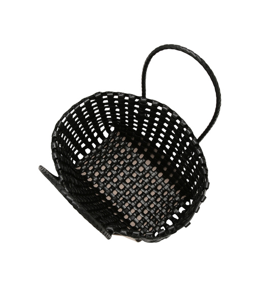 BROWN THEATRE PRODUCTS（ブラウンシアタープロダクツ）の「【WEB限定】【BROWN THEATRE PRODUCTS】バッグインバッグ付きバスケットバッグ（かごバッグ・レディース・ブラック/ベージュ系その他/ホワイト・FREE）」の7枚目の写真