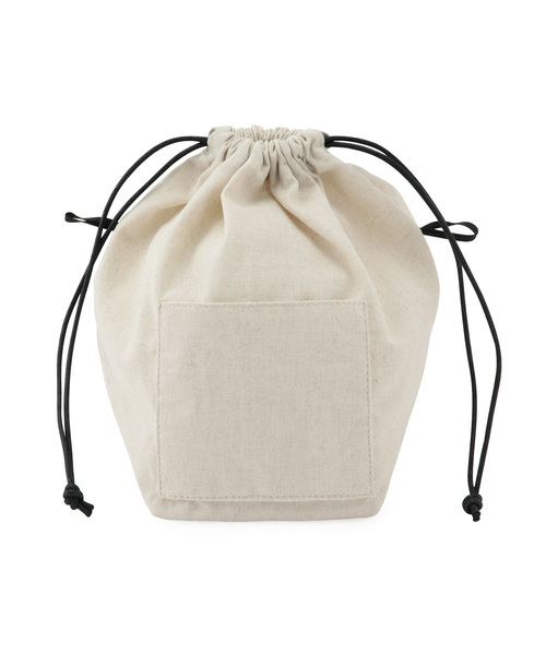 BROWN THEATRE PRODUCTS（ブラウンシアタープロダクツ）の「【WEB限定】【BROWN THEATRE PRODUCTS】バッグインバッグ付きバスケットバッグ（かごバッグ・レディース・ブラック/ベージュ系その他/ホワイト・FREE）」の11枚目の写真