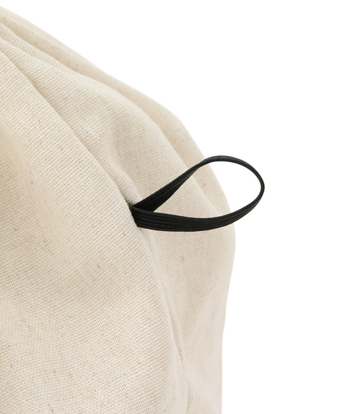 BROWN THEATRE PRODUCTS（ブラウンシアタープロダクツ）の「【WEB限定】【BROWN THEATRE PRODUCTS】バッグインバッグ付きバスケットバッグ（かごバッグ・レディース・ブラック/ベージュ系その他/ホワイト・FREE）」の16枚目の写真