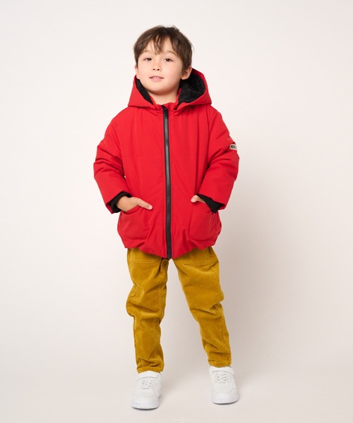 Moujonjon（ムージョンジョン）の「中綿入り防風無地ジャケット（その他アウター・キッズ・グリーン/レッド/イエロー・110/130/120/140/90/100）」の15枚目の写真