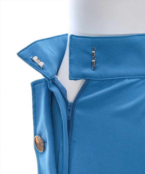 clear（クリア）の「フラップポケット9分丈パンツ[オフィスカジュアル 着回し抜群 大人 カジュアル]≪2024AW≫（スラックス・レディース・アイボリー/ブルー/ブラック・S/M）」の20枚目の写真