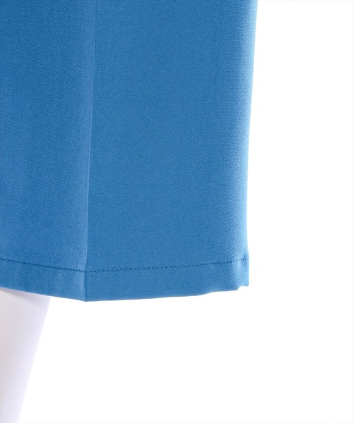 clear（クリア）の「フラップポケット9分丈パンツ[オフィスカジュアル 着回し抜群 大人 カジュアル]≪2024AW≫（スラックス・レディース・アイボリー/ブルー/ブラック・S/M）」の21枚目の写真