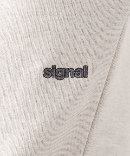 SIGNAL SPORTS（シグナルスポーツ）の「【SIGNAL SPORTS】ワンポイント刺繍/ルーズフィット裏起毛スウェットパンツ（スウェットパンツ・メンズ・ホワイト/ブラック/ネイビー・ONE SIZE）」の16枚目の写真