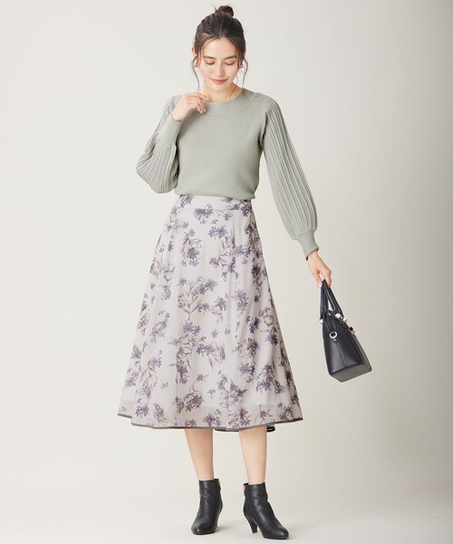 ANY SIS（エニィスィス）の「【洗える】冬のシャルマン パフスリーブ ニット（ニット/セーター・レディース・ライラック系/ライトグリーン系/ピンク系/ブラック系/ダルブルー系/アイボリー系・2）」の15枚目の写真
