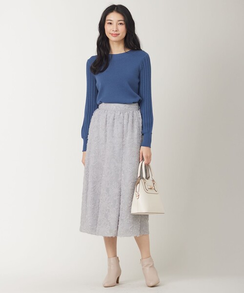 ANY SIS（エニィスィス）の「【洗える】冬のシャルマン パフスリーブ ニット（ニット/セーター・レディース・ライラック系/ライトグリーン系/ピンク系/ブラック系/ダルブルー系/アイボリー系・2）」の18枚目の写真