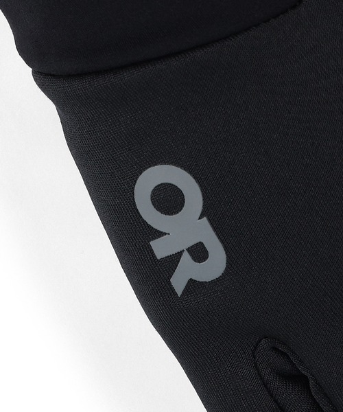 OUTDOOR RESEARCH（アウトドアリサーチ）の「OUTDOOR RESEARCH/アウトドアリサーチ Vigor Midweight Sensor Gloves/ヴィガーミッドウェイトセンサーグローブ（手袋・メンズ・ブラック/チャコールグレー・MEDIUM/LARGE）」の5枚目の写真