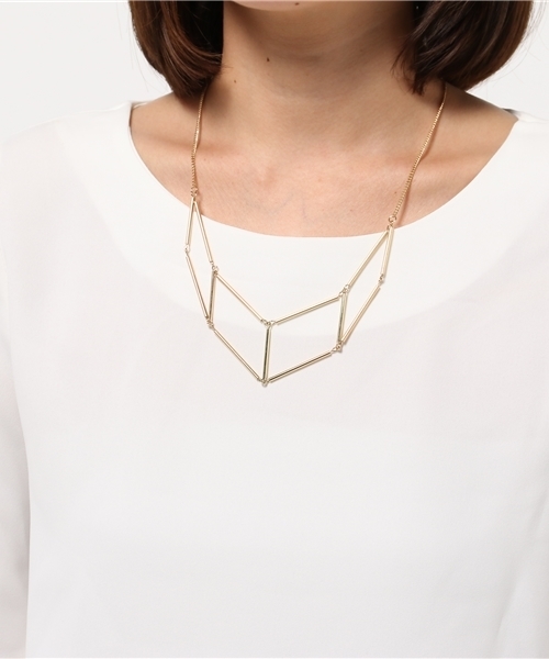 OUTLET（アウトレット）の「【CAPRICIEUX LE'MAGE】NLサイドZIPブラウス（シャツ/ブラウス・レディース・ベージュ/ネイビー/ホワイト・FREE）」の11枚目の写真