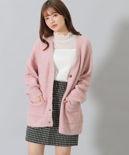 Honeys（ハニーズ）の「Vネックカーディガン（ニット/セーター）」 - WEAR