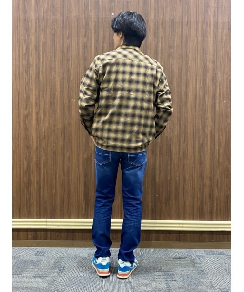 BACK NUMBER（バックナンバー）の「BACK NUMBER(バックナンバー)「DRY-X」スリムジーンズ（デニムパンツ・メンズ・ダークインディゴブルー/ノンウォッシュ・34inch/28inch/30inch/32inch）」の15枚目の写真