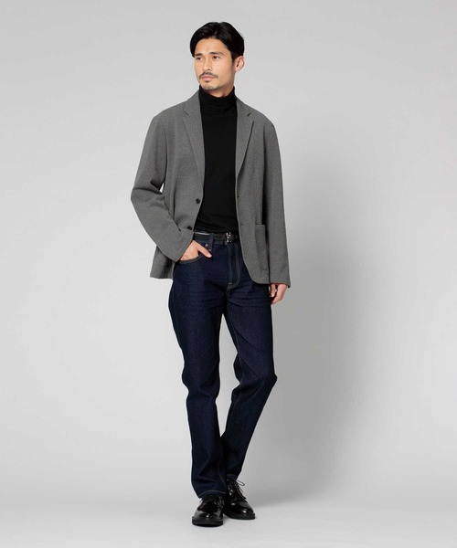BACK NUMBER（バックナンバー）の「BACK NUMBER(バックナンバー)「DRY-X」スリムジーンズ（デニムパンツ・メンズ・ダークインディゴブルー/ノンウォッシュ・34inch/28inch/30inch/32inch）」の19枚目の写真