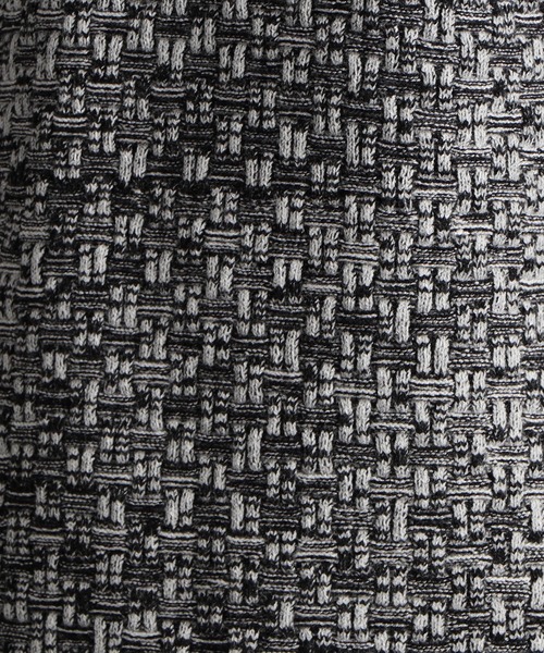 HIDEAWAYS NICOLE（ハイダウェイニコル）の「リンクスバスケットＶネックニット（ニット/セーター・メンズ・ブラック/ブラック×ホワイト/オフホワイト/ホワイト×ライトグレー・LARGE/X-LARGE/MEDIUM）」の12枚目の写真