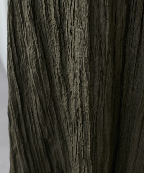 DISCOAT(ディスコート)の「エコスエードワッシャーフレアスカート(スカート・レディース・ブラック/カーキ/アイボリー・FREE)」の17枚目の写真