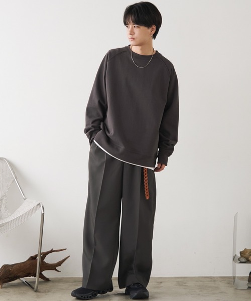 『WEB限定』ワイドフォルムスウェット WAREHOUSE（ウエアハウス）Lot 401 SWEAT SHIRT HQ ＆ HQ CO