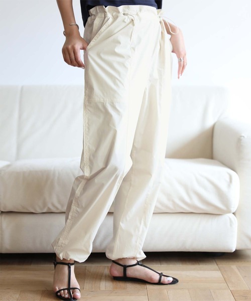 UR'S(ユアーズ)の「ドロストジョガーパンツ/ラッシュガード(ラッシュガード・レディース・オリーブ/アイボリー/ブラック・S/L/M)」の20枚目の写真