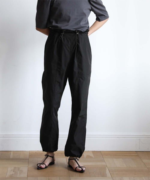 UR'S(ユアーズ)の「ドロストジョガーパンツ/ラッシュガード(ラッシュガード・レディース・オリーブ/アイボリー/ブラック・S/L/M)」の6枚目の写真